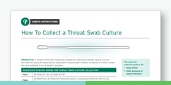 How to Collect a Throat Swab Specimen | Puritan Medical Products