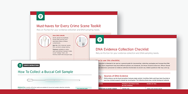 DNA Evidence Collection Complete Toolkit