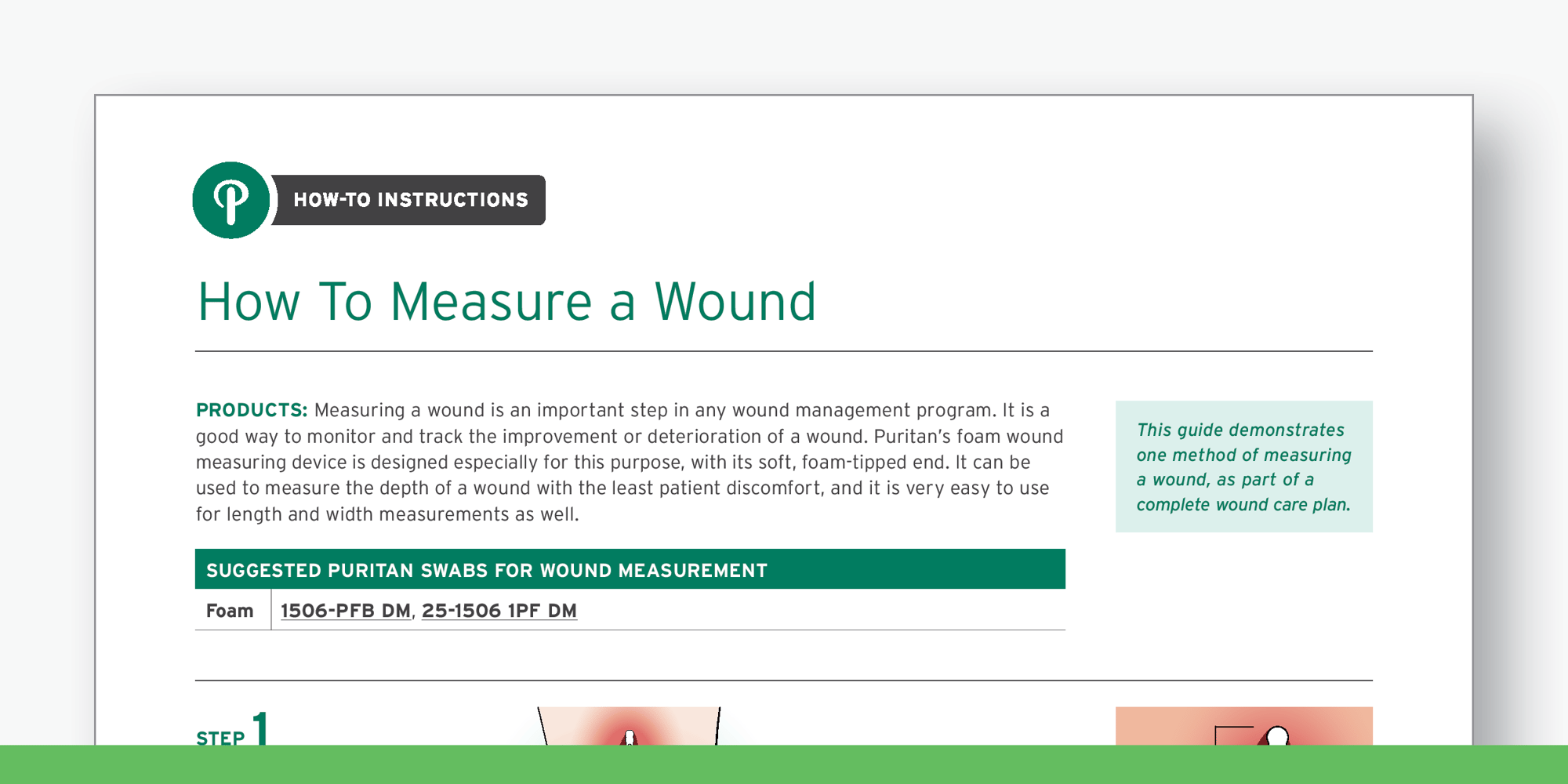How to Measure a Wound DM Stick CTA